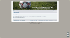 Desktop Screenshot of fussball-bamberg.de
